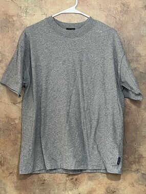 Classic Grey Crewneck Men's T-Shirt